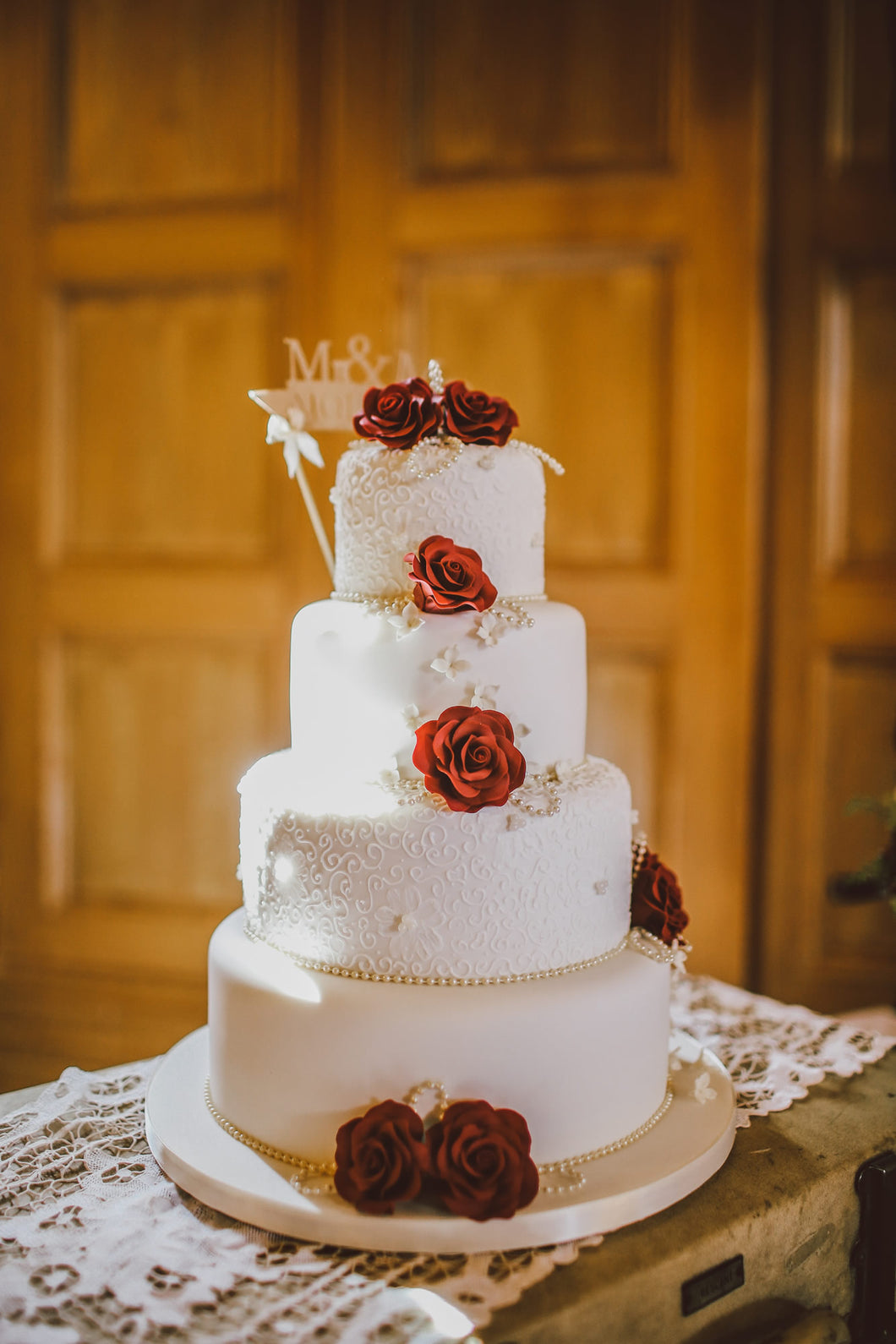 Special wedding cake